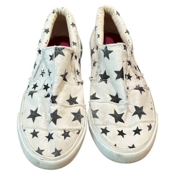 BLOWFISH MALIBU Kids Maddox Slip-on Sneaker Off White Galaxy Size 4.5 (Big Kids) - Picture 4 of 10